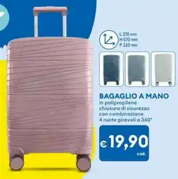 MD Discount Bagaglio a mano offerta