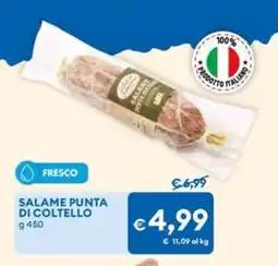 MD Discount Salame punta di coltello offerta