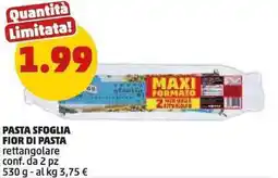 PENNY Pasta sfoglia fior di pasta offerta