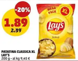 PENNY Patatina classica XL LAY'S offerta