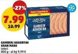PENNY Gamberi argentini GRAN MARE offerta