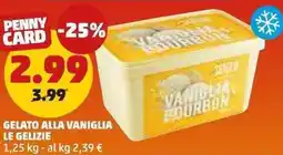 PENNY Gelato alla vaniglia LE GELIZIE offerta
