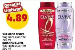 PENNY Shampoo/balsamo elvive L'OREAL offerta