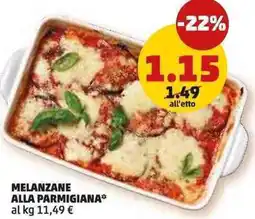PENNY Melanzane alla parmigiana offerta
