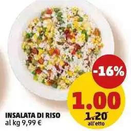 PENNY Insalata di riso offerta