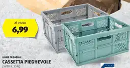 ALDI Home creation cassetta pieghevole portata offerta