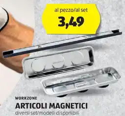 ALDI Workzone articoli magnetici diversi set/modelli disponibili offerta