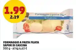 PENNY Formaggio a pasta filata SAPOR DI CASCINA offerta