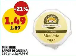 PENNY Mini brie SAPOR DI CASCINA offerta