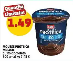 PENNY Mousse proteica MULLER offerta