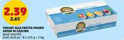 PENNY Yogurt alla frutta magro SAPOR DI CASCINA offerta