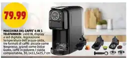 PENNY Macchina del caffe' 4 in 1 TELEFUNKEN offerta