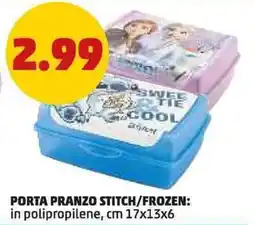 PENNY Porta pranzo stitch/frozen offerta