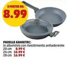 PENNY Padelle granitec 20 cm offerta