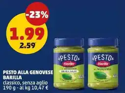 PENNY Pesto alla genovese BARILLA offerta