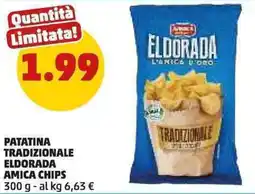 PENNY Patatina tradizionale eldorada AMICA CHIPS offerta