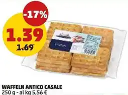 PENNY Waffeln antico casale offerta