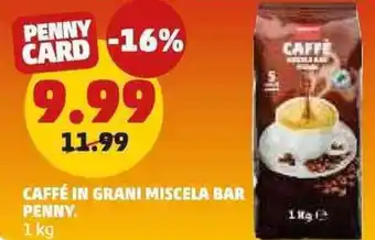 PENNY Caffé in grani miscela bar PENNY offerta