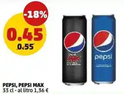 PENNY PEPSI, PEPSI MAX offerta