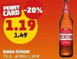 PENNY Birra PERONI offerta