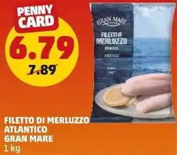 PENNY Filetto di merluzzo atlantico GRAN MARE offerta