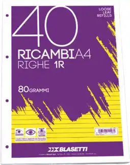 MD Discount RICAMBI A4 80gr 40f 1r offerta