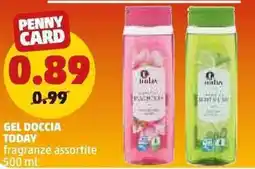 PENNY Gel doccia today offerta