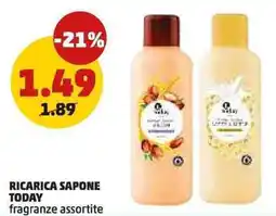 PENNY Ricarica sapone today offerta