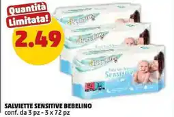 PENNY Salviette sensitive BEBELINO offerta