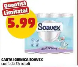 PENNY Carta igienica SOAVEX offerta