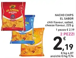 Spazio Conad Nacho chips EL SABOR offerta