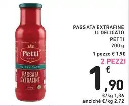 Spazio Conad Passata extrafine il delicato PETTI offerta