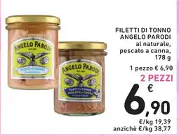 Spazio Conad Filetti di tonno ANGELO PARODI offerta