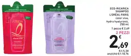 Spazio Conad Eco-ricarica shampoo L'ORÉAL PARIS offerta