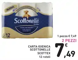 Spazio Conad Carta igienica scottonelle SCOTTEX offerta
