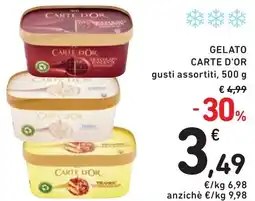 Spazio Conad Gelato CARTE D'OR offerta