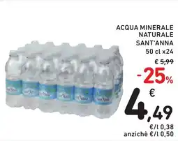 Spazio Conad Acqua minerale naturale SANT'ANNA offerta