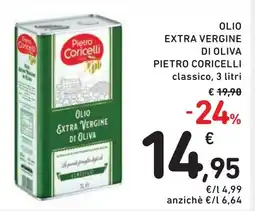 Spazio Conad Olio extra vergine di oliva PIETRO CORICELLI offerta