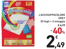 Spazio Conad L'acchiappacolore GREY offerta