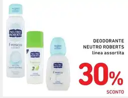 Spazio Conad Deodorante NEUTRO ROBERTS offerta