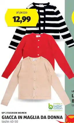 ALDI UP 2 FASHION WOMEN Giacca in maglia da donna taglie offerta