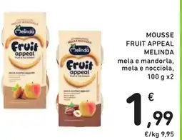 Spazio Conad Mousse fruit appeal MELINDA offerta