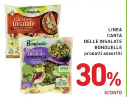 Spazio Conad Linea carta delle insalate BONDUELLE offerta