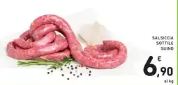 Spazio Conad Salsiccia sottile suino offerta
