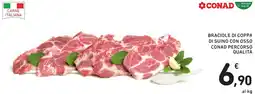 Spazio Conad Braciole di coppa di suino con osso conad percorso qualità offerta