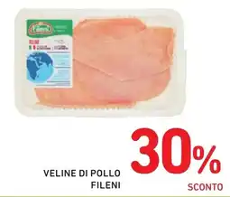Spazio Conad Veline di pollo FILENI offerta