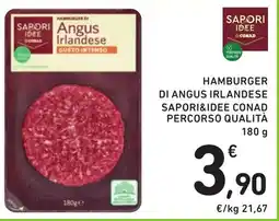 Spazio Conad Hamburger di angus irlandese sapori&idee conad percorso qualità offerta