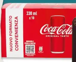 Conad Superstore COCA COLA original/zero 10x330ml offerta