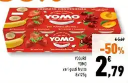 Conad Superstore Yogurt yomo vari gusti frutta offerta