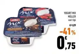 Conad Superstore Yogurt mix MÜLLER vari tipi offerta